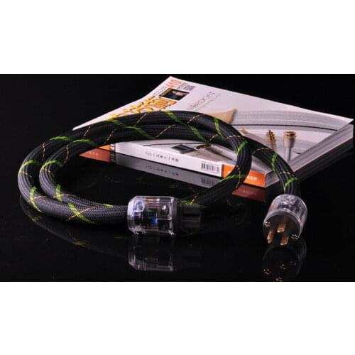 Free shipping Pure Copper Hi-End Audio US Power Cable