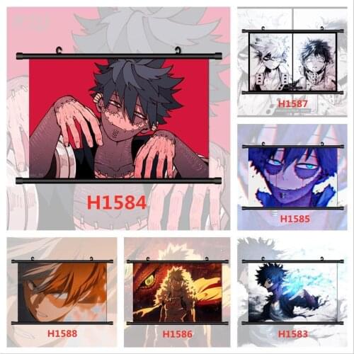 Boku No Hero Academia Bakugou Katsuki Dabi Anime Posters Canvas Painting Wall Decor Posters Wall Art Picture Room Home Decor