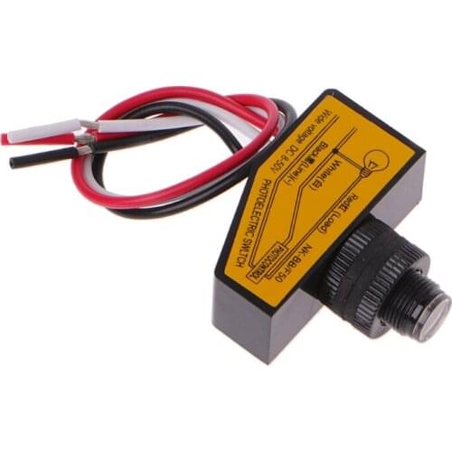 Automatic Light Control Sensor DC12V 24V 36V 48V Dusk To Dawn Photocell Switch G32C