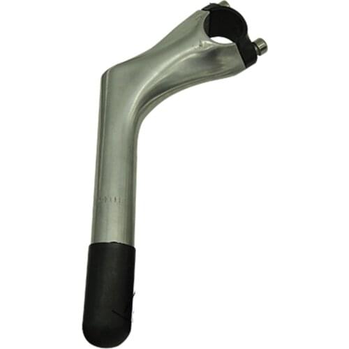 700C Travel Bike Gooseneck Handlebar Standpipe 25.4mm Standpipe Mountain Bike Dead Speed Aluminum Alloy Stem