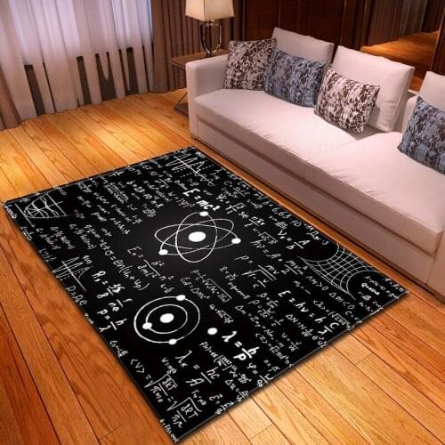 Creative Chemical element carpet children livingroom bedroom area rugs parlor student floor mat kitchen rug home decoration