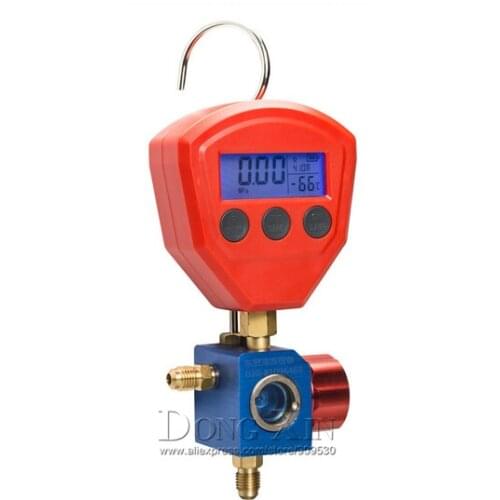 Air conditioning refrigerant table refrigerant single head pressure gauge Digital refrigerant table HS-471A-5100 high pressure
