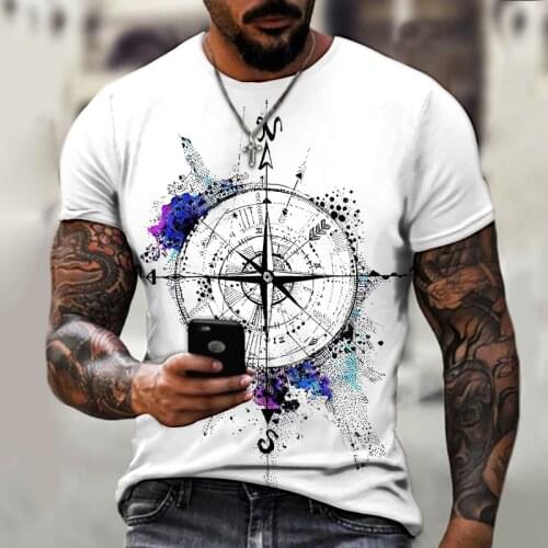 2021 new 3D printed T-shirt with exquisite skull pattern Best-selling Hot-selling item Street fashion T-shirt