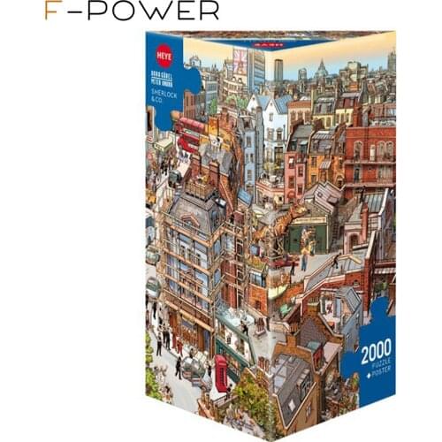 Jigsaw Puzzle 2000 Piece Puzzles for Adults High difficulty and high Quality Puzzle Sherlock Puzzle Jigsaw Large Puzzle Game Toy