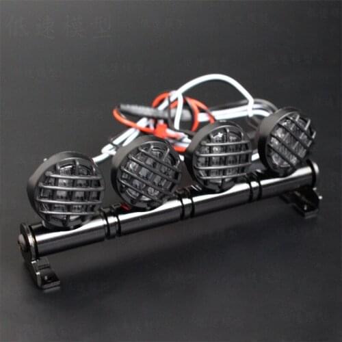 RC Meta White AX-602 LED White Light Lampshade For 1/10th 4WD Rock Crawler D90