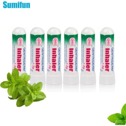 Sumifun Rhinitis Mint Cream Nasal Essential Oils 100% Original Rhinitis Refresh Nose Cold Cool Ointment Nasal Inhaler P0084