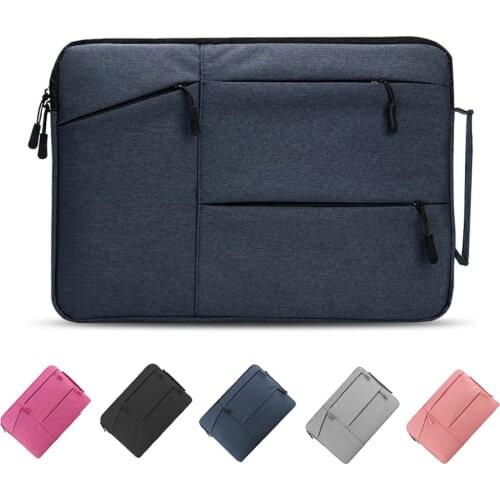 Laptop Sleeve Bag for MacBook Air Pro Ratina 13 13.3 Waterproof Notebook Pouch Cover for Macbook Pro 13 Multi Pockets Bag Funda