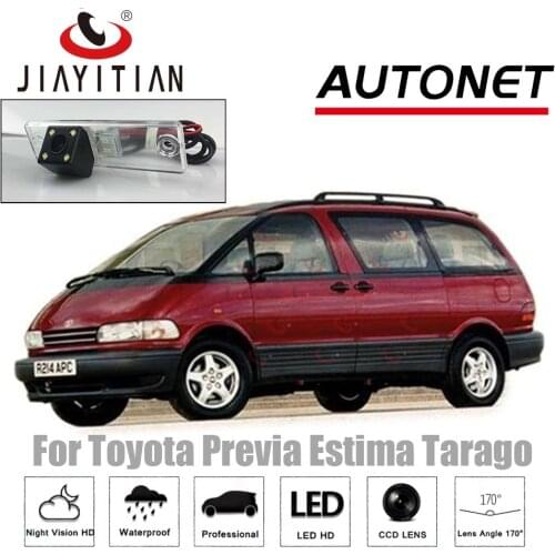 JiaYiTian rear camera For Toyota Previa Estima Tarago XR10/XR20 1990~1999 CCD Night Vision Backup camera license plate camera
