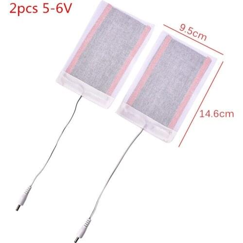 USB Charged Warm Paste Pads Waterproof Carbon Fiber Heating Pad Safe Portable Heating Warmer Pad for Shoes Gloves Pad Supplies