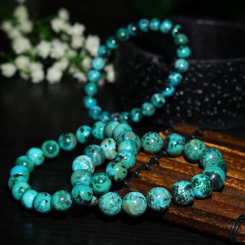 Natural Malachite Bracelet Women Diabetes Relief Malachite Natural Bracelet Bead Bracelet Jewelry Gift