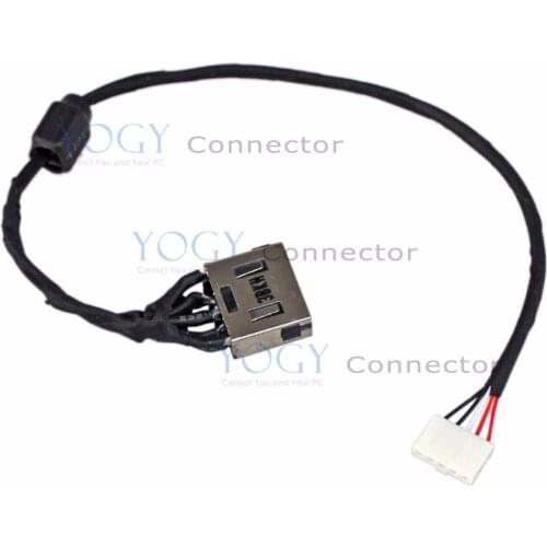 1pcs DC30100LE00 12cm Laptop Power dc jack with cable fit for Lenovo G40-30 G40-45 G40-70 G40-75 series dc socket port