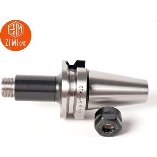 1pcs BT40-ER16-100 Combi Shell Mill Arbor Morse Taper Tool Holder For Milling