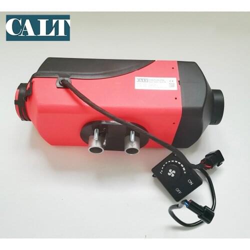 2000W 24V Red Airtonic Diesel Air Parking Heater Car Air Heater for motorhome with knob swich