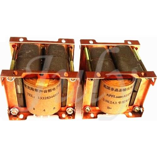 8C amorphous core layer winding 2.5K output transformer，2A3 single-ended class A tube dedicated, Bandwidth: 28HZ--45KHZ -1DB