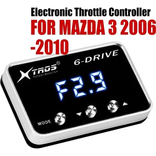 Car Electronic Throttle Controller Racing Accelerator Potent Booster For MAZDA 3 2006-2010 PETROL 2.0L Tuning Parts Accessory