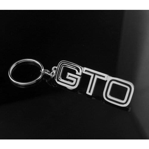 GTO logo Keychain Rings For Ferrari 288 GTO Formula 1 Universal Car Key Ring brelok llavero брелок Car Styling Auto Interior