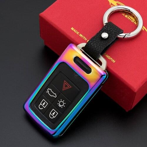 Car Key Cover for Volvo Xc60 S60l V40 V60 S60 Car Remote Control Key Protective Shell Decoration Accessories