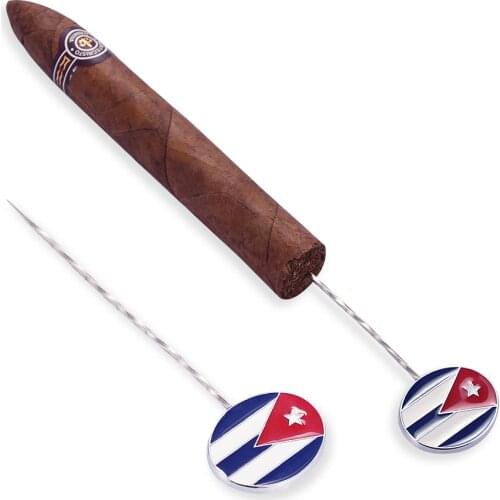 Stainless Steel Cigar Needle Portable Travel Perfect Draw Cigar Enhancer Tool Smoking Accessories