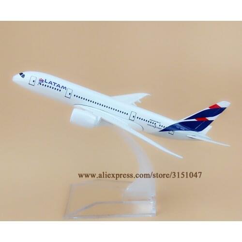 16cm Air Chile LATAM Boeing 787 B787 Airlines Plane Model Alloy Metal Diecast Model Airplane Aircraft Airways Gift