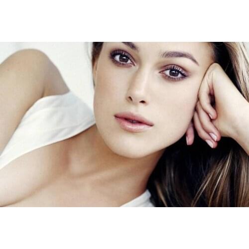 New Arrival Keira Knightley Posters On The Wall Modern Anime/Movie/Abstract Rectangle Poster Silk Fabric Cloth Wall Art Unframed