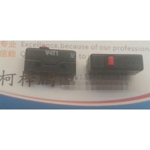 Original new 100% V4T1V 3pin micro switch gold plated foot stroke switch