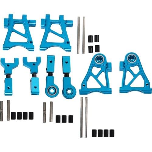 Aluminum Alloy Front Rear Upper Lower Suspension Arms For Tamiya TT-02 TT02 1/10 RC Car Upgrade Parts Accessories