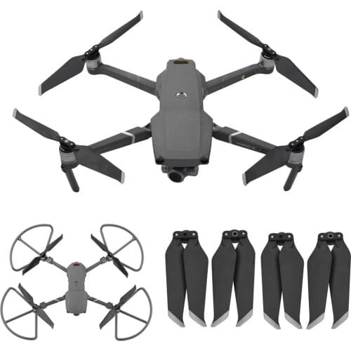 Propeller Protector 8743F Low Noise Props for Mavic 2 Pro Zoom Drone Spare Parts Blade Guard Protective Bumper Kits