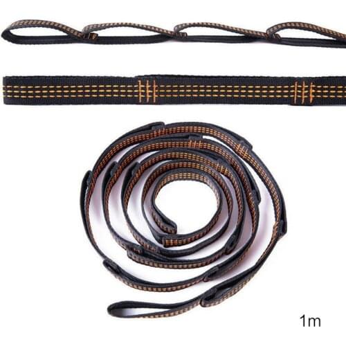 Adjustable Tree Hanging Hammock Straps Climbing Rope Aerial Yoga Hammock Belt