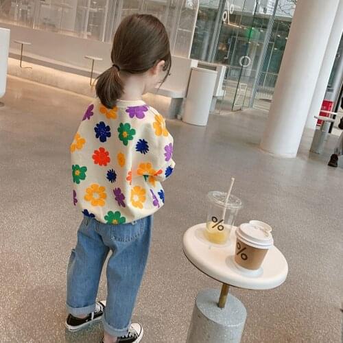 Girls new spring sweaters baby kids girls elegant autumn clothes childrens girls foreign style tops fashion sweaters P4 175