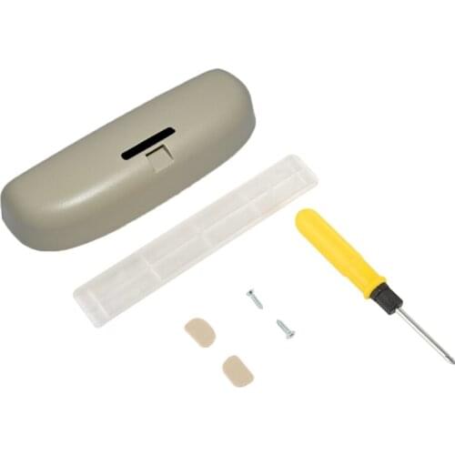 Universal Car Sunglasses Case Auto Holder Protective Box Abs Hard Shell Storage Organizer Driver Seat Modification G5AD