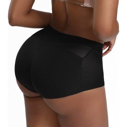 Shaper Pants Sexy Boyshort Panties Woman Fake Ass Underwear Push Up Padded Shapewear Buttock Butt Lifter Enhancer Hip Pads