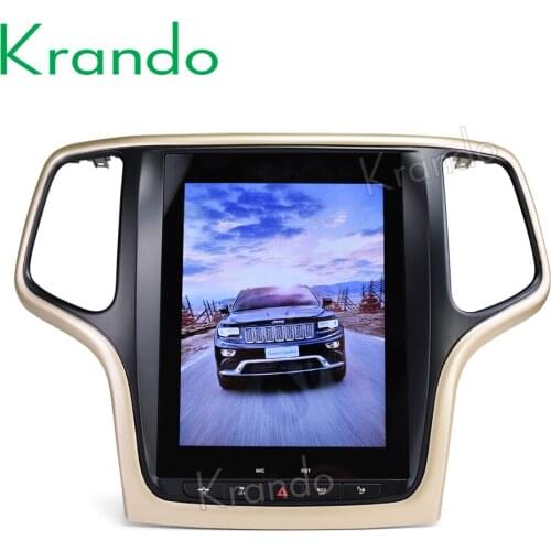 Krando Android 9.0 4+64G 10.4" Vertical Screen Car Multimedia Auto GPS for Jeep Grand Cherokee 2014-2016 Audio Stereo Radio