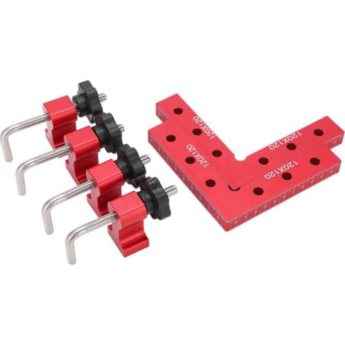 Digital Kumpas Micrometer Carpenter Clamping Tool Right Angle Clip 90° Positioning Panel Woodworking Corner Ruler Fixture