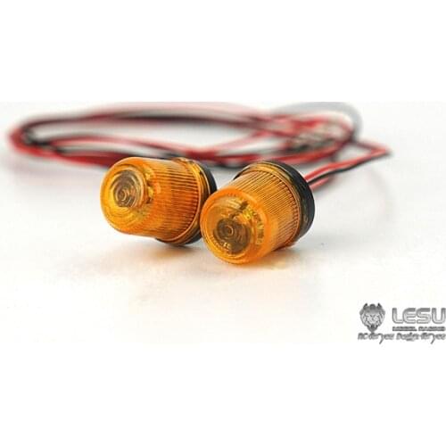 LESU Rotating Flashing LED Warning Light for 1/14 TAMIYA RC Dumper Trailer Tractor Truck DIY Model