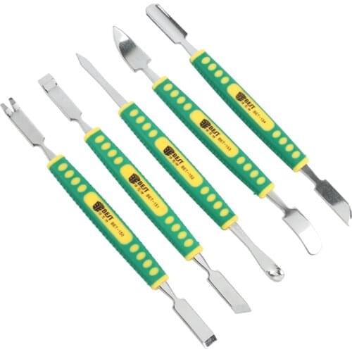 Free shipping Best 5pcs/set Metal Spudger Opening Prying Bar for iPhone Ipad Samsung Smartphone Repairing Multi Repair Tool kit