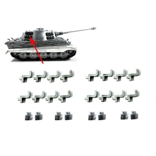 1/16 MATO Model RC Tank 1228 King Tiger Turret Spare Tracks Metal Hooks MT241 TH17969
