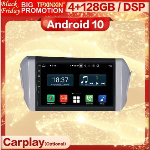 Carplay 2 Din Android Multimedia Stereo Receiver For Toyota Innova 2015 2016 2017 2018 GPS Navi IPS Radio Audio Player Head Unit