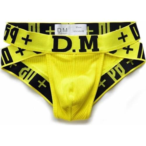 BITCED 2021 New Hot Letters Mens Underwear Fashion Sexy Comfortable Breathable Low Waist Cotton Briefs