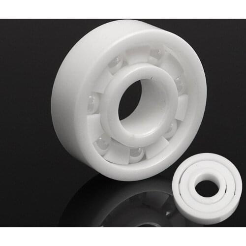 1PC 608 Full Ceramic Bearing ZrO2 Ball Bearing Zirconia Oxide New With Corrosion Resistance for Hand Spinner 8x22x7mm