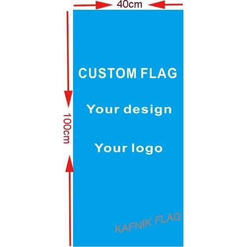 Custom flag 40*80cm/40*100cm your design your logo any size is possible for Event/party/home Decorative Flags
