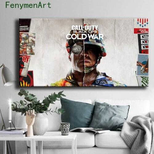 Popular Game Call Of Duty Posters Hd Print Modern Warfare Game Wall Art Canvas Painting Decorative Pictures Boy Adult Room Home