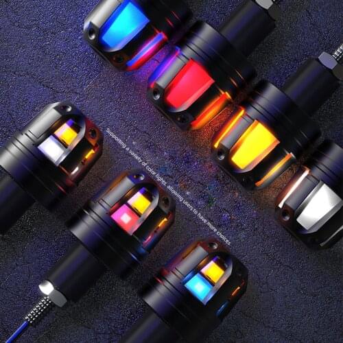 1PC Motorcycle Electric Bicycle Turn Signal Lamp for Honda for Yamaha Haojue Handlebar Plug Trailer Trailer Carriage Rear Flash