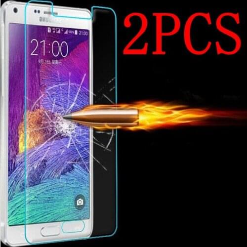 2PCS Tempered Glass For Samsung Galaxy Note 4 N910 Screen Protector protective film For Samsung Galaxy Note 4 N910 glass