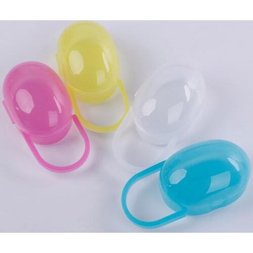 1Pc Nipple Cradle Case Holder Travel Storage Box Soild Portable Baby Infant Kids Pacifier Baby Feeding