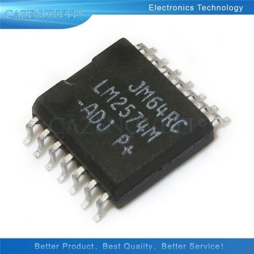 10pcs/lot LM2574 LM2574DW-A LM2574M-ADJ LM2574DW-ADJ SOP-16 In Stock