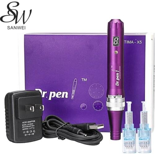 Dr Pen Ultima X5 Needle Cartridges Skin Care Kit Tools Microneedling Dermapen Profesional Home Use Beauty Machine