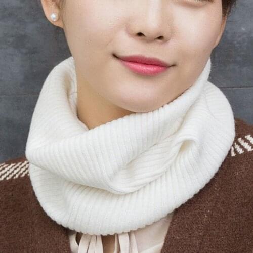 Cashmere Collar Men Women Cervical False Collar Thick Warm Wool Knitted Elastic Autumn Winter Outdoor Travel Neck Scarf Bib B64