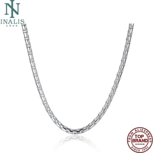 INALIS Classic Round Necklaces Creativity Popcorn Chain Unisex Necklace Fit Anniversary Festival Fashion Jewelry Gift For Friend