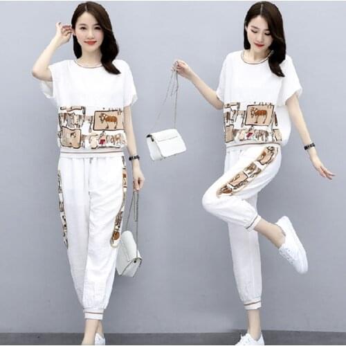 Summer Suits Oversized Casual Womens Jacket Tracksuits Fashion Korean Clothing Dress Sets Women Sweatshirts Crop Sweatshirt