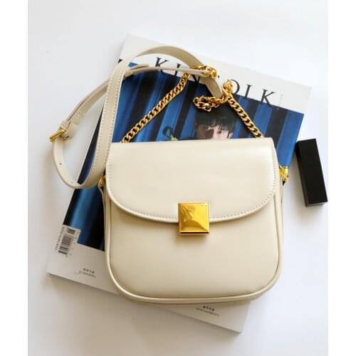 OUSSON New Design Small Square Leather Crossbody Bag Exquisite Female Retro Shoulder Bag For Woman